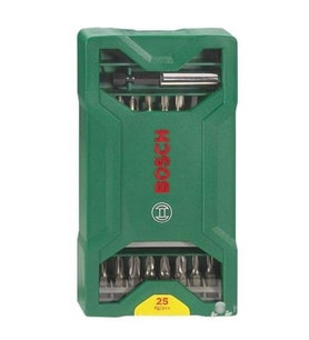 Bosch X- Line 25 Parça Vidalama Tornavida Bits Seti