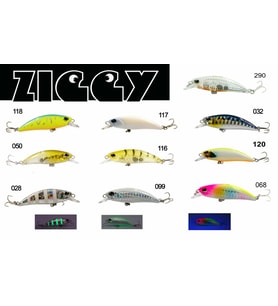 Fujin Ziggy 50mm 3.6gr LRF Maket Balık 089