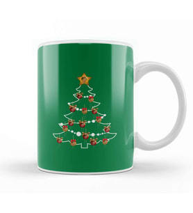 Alan Partridge Christmas Tree Baubles Kupa Bardak Porselen
