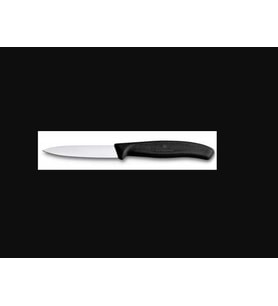 Victorinox Mutfak SwissClassic 8cm Soyma Bıçağı Siyah Sivri Uçlu 194mm VT 6.7603