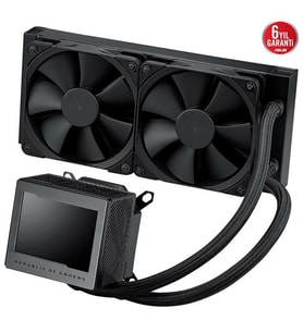 ASUS 240MM ROG RYUJIN III 240 OLED 3.5 LCD EKRANLI NOCTUA FANLI SIVI SOĞUTMALI İŞLEMCİ FANI