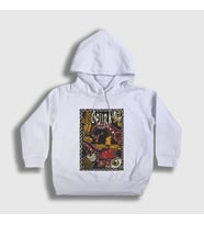 Presmono Unisex Çocuk Beyaz Code Orange Gojira Kapüşonlu Sweatshirt 396257tt (Beyaz)