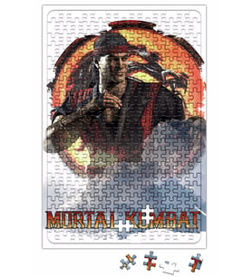Mortal Kombat Liu Kang Game Puzzle 240 Parça Yapboz