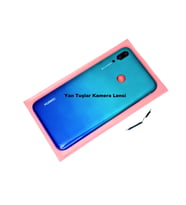 Tkgz Huawei Uyumlu Y7 2019 Kasa Arka Pil Batarya Kapağı MAVİ