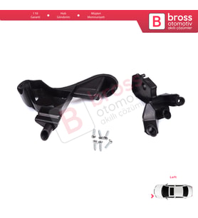Citroen C4 MK2 B7 NC 2009-2018 DS4 MK1 NX 2010-2015 6212H1 İçin Sol Ön Far Ayak Tamir Seti