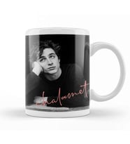 Chalamet Awesome Merch of Timothee Kupa Bardak Porselen