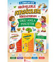 3.Sınıflar İçin Hikayelerle Atasözleri Öğreniyorum 1 ve 2 + Oku Anla Pekiştir