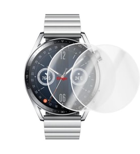 Huawei Watch GT3 46 mm Ekran Koruyucu Şeffaf TPU Film 2 Adet