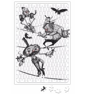 Freak Show Puzzle 240 Parça Yapboz