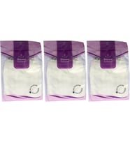 Derma Naturel Krep Lastikli Kese MS-20 (3 Lü Set)