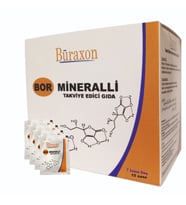 Buraxon Bor Gıda Takviyesi , Vitamin & Mineralli Takviye Edici Gıda -15 SASE