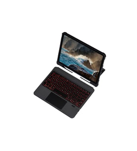 T5209D 12.9 (2021) İnter Ledli Klavyeli Kılıfı - Siyah