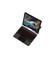T5209D 12.9 (2021) İnter Ledli Klavyeli Kılıfı - Siyah