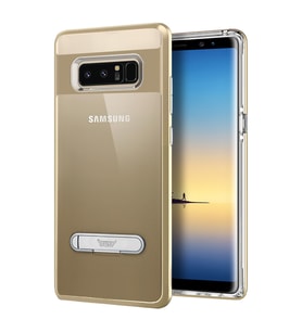 Buff Galaxy Note 8 ile Uyumlu Air Bumper Kılıf Gold