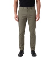 DeepSEA Erkek Yeşil Modern Fit Likralı Kumaş Pantolon Günlük & Ofis Kullanımı 2602020