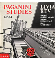 Livia Rev, Liszt – Paganini Studies Classic LP Plak (Karışık)