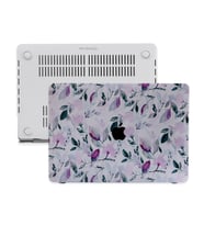 MacBook Air Kılıf HardCase Touch ID A1932 A2179 A2337 Uyumlu Koruyucu Kılıf MS97 (Beyaz)