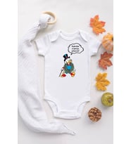 Daffy Duck Dede Organik Baskılı %100 Pamuklu