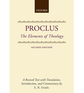 The Elements Of Theology: A Revised Text With Translation, Introduction, And Commentary (Krem)