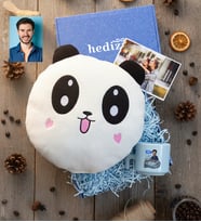 Kişiye Özel Karikatürlü Makine Mühendisi Hediye Kutusu - Kişiye Özel T Pastel Kupa, Peluş Yastık, Fotoğraf 1 Adet Mühendisler Günü Hediyesi