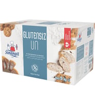 Sinangil Glutensiz Un 5KG (5000GR) Kutu Çölyak Diyetine Uygun