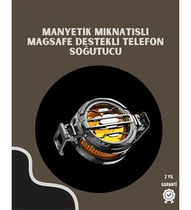 Tüm Telefonlarla Uyumlu Kompakt Soğutucu  Yüksek Performanslı Hızlı Soğutma