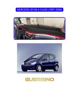 MERCEDES W168 A CLASS 1997-2004TORPİDO KORUMA HALISI MAVİ KENAR