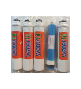 Waterlife Uyumlu Tak Çevir 5'li Filtre Takım (Krem)
