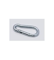 Yaylı Karabina, Çengel, Kanca 6mm - 5 Adet