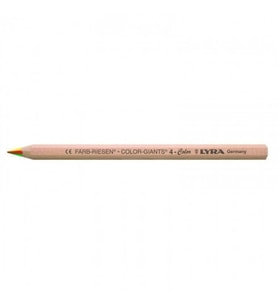 LYRA COLOR GIATNS 4 RENKLİ KURU BOYA KALEMİ - TEKLİ