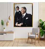 ÇERÇEVELİ ATATÜRK TABLO S12