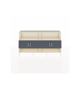Arges Konsol 4 Raflı 4 Kapaklı 176x30x99 Aytaşı-Antrasit