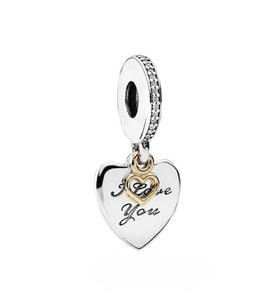 Nur Silver Kalp Gümüş Charm NUR-BL01056