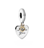 Nur Silver Kalp Gümüş Charm NUR-BL01056