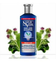 Natur Vital Hair Loss Yağlı Saçlar için Şampuan GREASY 300 ml