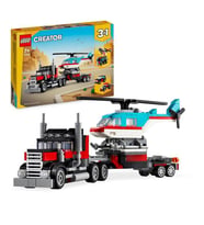 LEGO Creator Helikopterli Açık Kasa Kamyon 31146