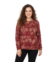 Kadın Sıfıryaka Sweatshirt  BGL-ST05112 (Kiremit)