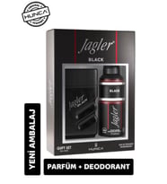 Black Erkek Parfüm Seti 90 ml Parfüm + 150 ml Deodorant +Rollon