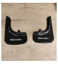 Mercedes Viano Tüm Modellere Uygun Arka Paçalık Tozluk Çamurluk (Siyah - Beyaz)