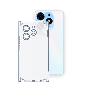 SChitec TECNO Spark 10 pro Uyumlu Fullbody Arka Kaplama Hidrojel Koruyucu Film
