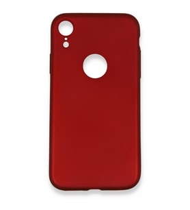 iPhone Xr Kılıf First Silikon - Bordo