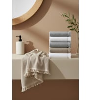 Jelena 6'lı %100 Pamuklu Havlu Seti 50x90 cm