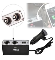 Space 2 x USB Çakmak Soketi / ICCA22