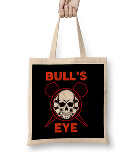 Bullseye Dartboard Skull Darts Player Dart Team Throwing Bez Çanta Uzun Saplı
