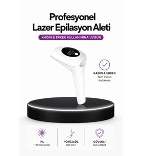 IPL Teknolojili Erkek Ve Kadın Kullanımına Uygun Lazer Epilasyon Cihaz