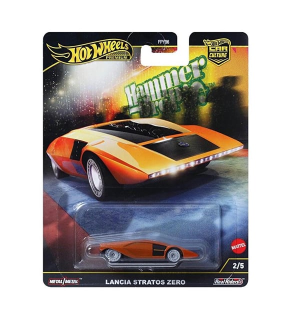 Hot Wheels Boulevard Car Culture Lancia Stratos Zero -Hrv77