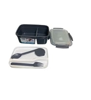 Smart 6 Parça 840 Ml 2 Bölmeli Contalı Lunch Box 5232