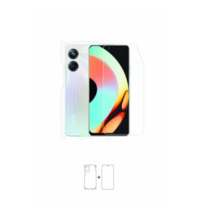 Realme 10 Pro Full Kaplama Ön Arka ve Yanlar 360 Derece Tam Kapatan Poliüretan Film