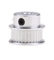 GT2 Zamanlama Kasnağı 30 Diş 5mm Kemer 10mm x 1 adet (Metal)