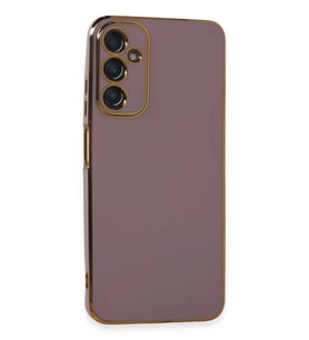 Newface Samsung Galaxy A05S Kılıf Volet Silikon - Mor